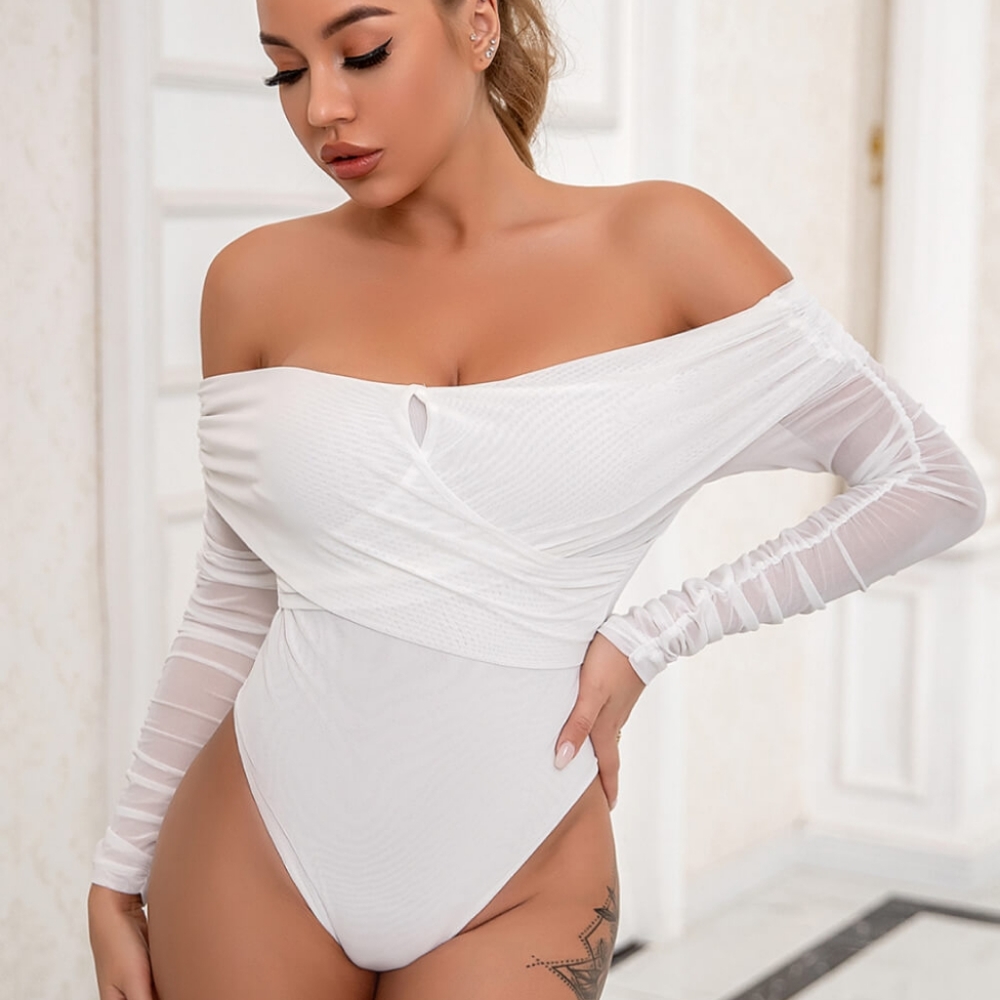 Day and Night Off-Shoulder Bodysuit